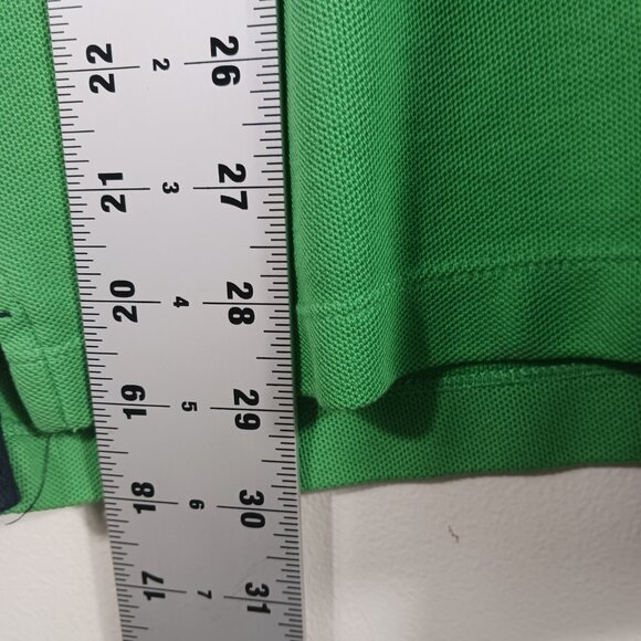 Nautica, Men's Performance Deck Shirt Classic Fit, Size Large, Kelly Green, Polo - Picture 15 of 16